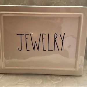 Rae Dunn Rae Dunn Ceramic Divided JEWELRY Box